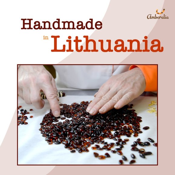 Amberalia Baltic Amber Baby Teething Necklace - Cherry /Amethyst - Certificated - Picture 9 of 9